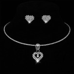 Set bijuterii Stunning Heart Diamond